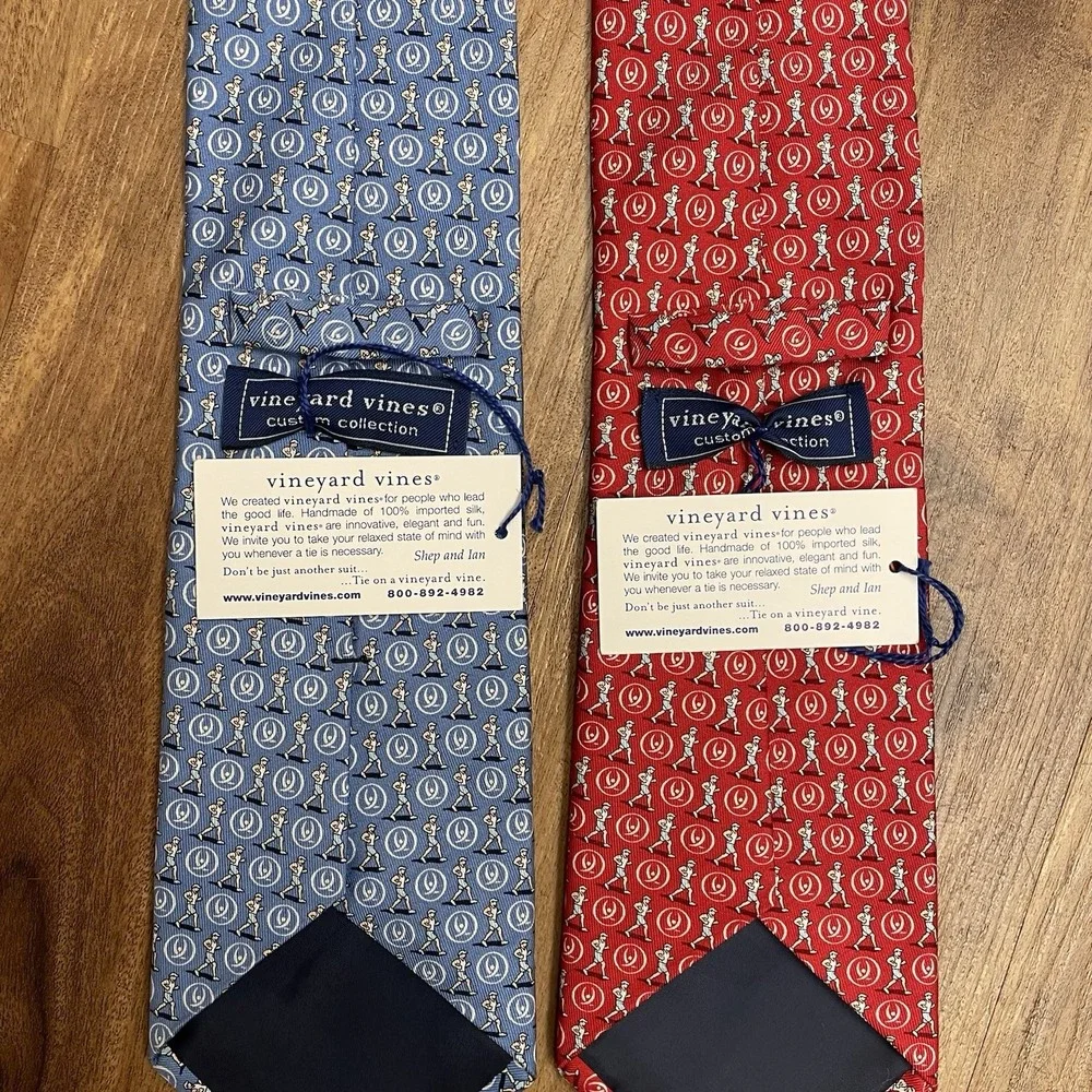 Vineyard Vines Silk Dress Tie Mens 59